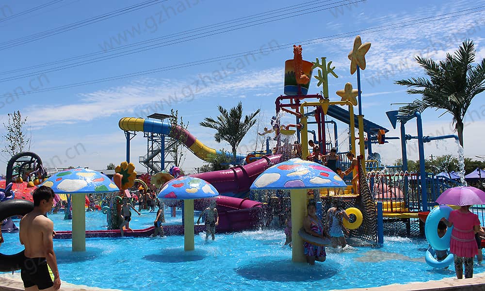 河北保定海森水上大世界小树屋、戏水小品