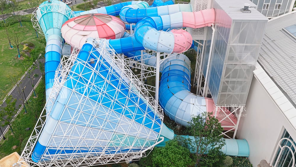 打破季节边界，定义全季狂欢｜超级魔法时空组合滑道，引领水乐园新纪元